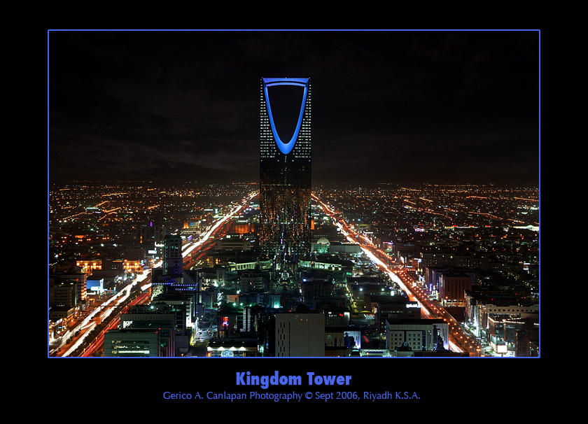 Kingdom Centre in Riyadh is