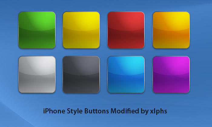 iPhone Style Buttons Modified 