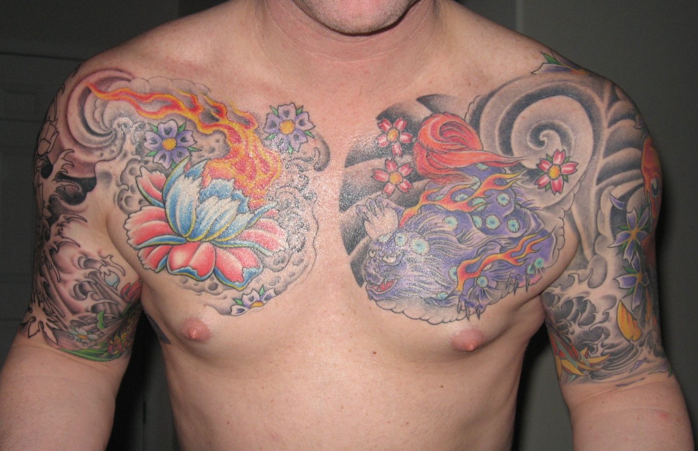 Men Tribal Japanese Tattoo - Japanese Tattoo Design Art