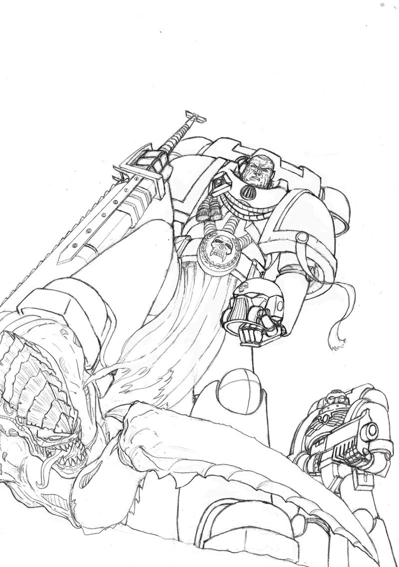warhammer coloring pages - photo #17